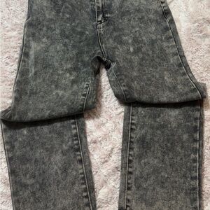Acid Wash Denim Jeans